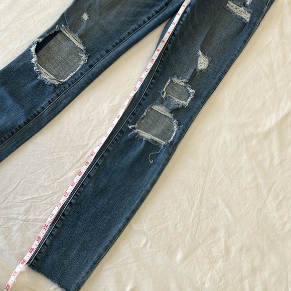 Abercrombie & Fitch Simone High Rise Super Skinny Blue Jeans 27/4 - Picture 3 of 8